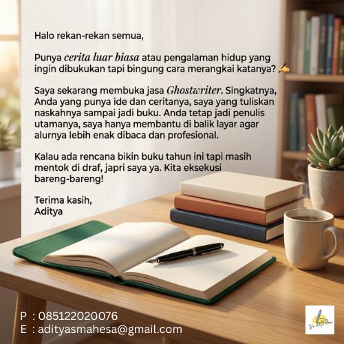 Tyas Aditya Mahesa - Ghostwriter